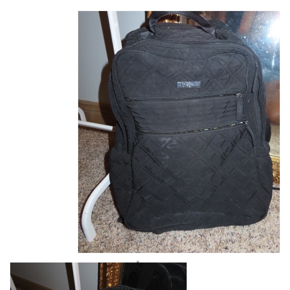 vera bradley black backpack